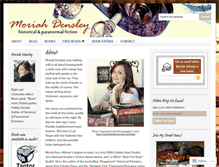 Tablet Screenshot of moriahdensley.com